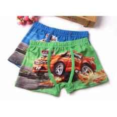 Bộ10 quần chip đùi Cotton hoạt hình 3D siêu đáng yêu cho bé trai (Giao màu ngẫu nhiên)