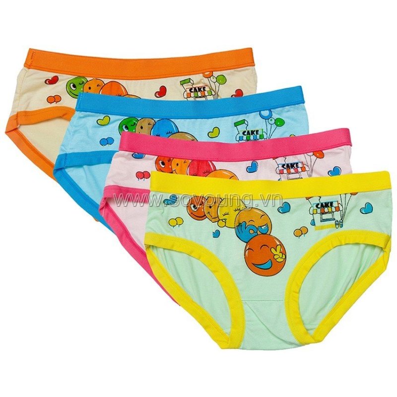 Nơi bán Bộ 4 Quần Lót Trẻ Em Bé Gái Từ 10 - 15 Tuổi SoYoung 4DL GIRL 034
10T15