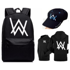 Bộ combo siêu đẳng balo Alan walker dày dặn mua 1 tặng 2 :Áo khoác alan walker + nón alan walker