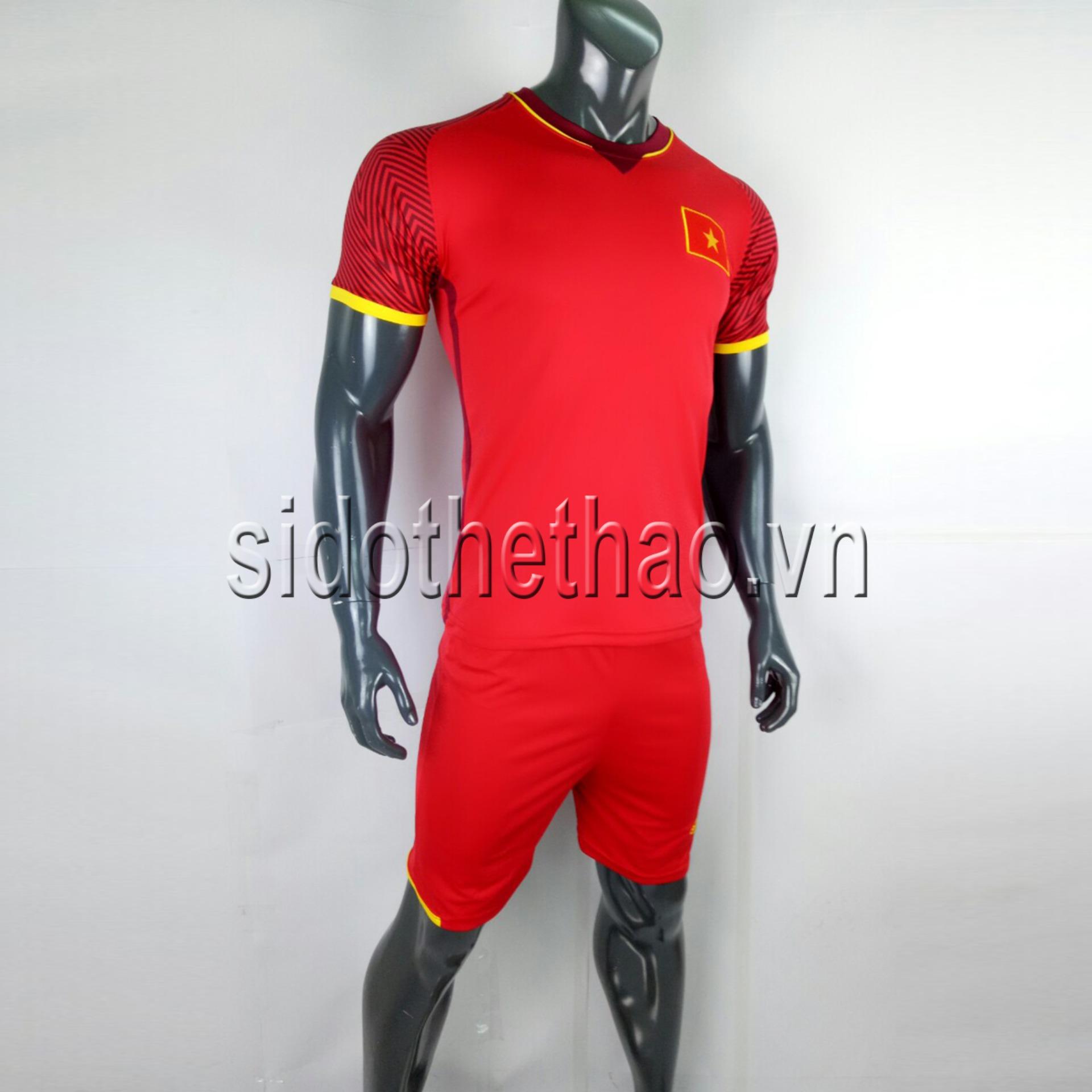 Bộ đồ quần áo đá banh - đá bóng đội tuyển u23 Việt nam màu đỏ 2018-2019