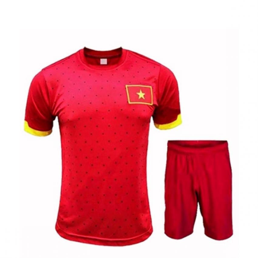 Bộ quần áo thể thao đội tuyển việt nam (Đỏ)