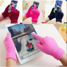 Combo 2 đôi Găng tay len cảm ứng điện thoại (dành cho Nữ)