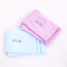 combo 2 găng tay chống nắng xỏ ngón Let’s Slim (1 xanh-1 hồng)