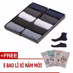 COMBO HỘP 10 ĐÔI TẤT CHỐNG THỐI + TẶNG 5 THIỆP LÌ XÌ NĂM MỚI