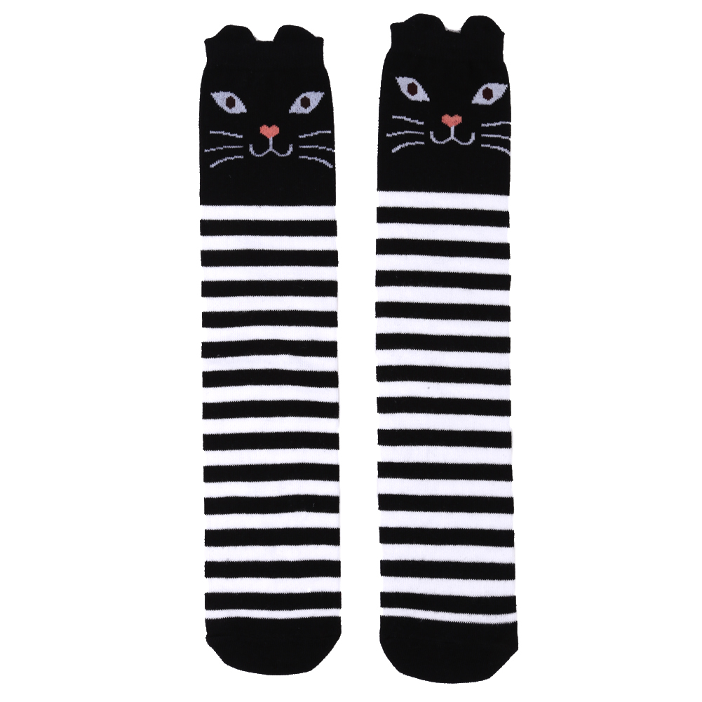 cotton Socks -Striped cat - intl
