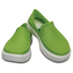Crocs – Giày lười & Giày mọi bé trai – 204026-59L – CitiLane Roka K Vib Vio (Xanh lá nhạt) – Phân phối chính hãng