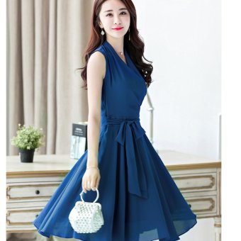 Đầm Xòe Dự Tiếc Thắt Nơ Eo Bella Beyeu1688 By6105 April 2018 - 4 Đầm Xòe Dự Tiếc Thắt Nơ Eo Bella Beyeu1688 By6105 - 4
