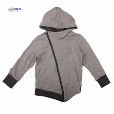 Nơi Bán Áo khoác trẻ em nam dài tay có mũ liền mùa thu đông 2 lớp ấm áp- ghi-ddcatkids city fashion 0664