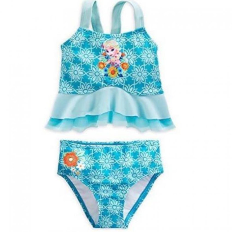 Nơi bán Đồ bơi 2 mảnh Disney Frozen Elsa Deluxe Swimsuits - Áo bơi 01 (5/6)