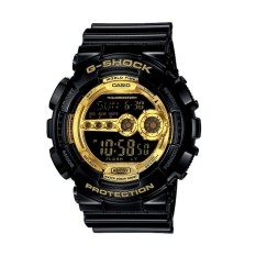 Đồng hồ nam dây nhựa Casio GD-100GB-1DR (Đen)
