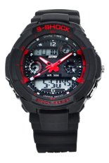 Đồng hồ nam dây nhựa SKMEI S-Shock 0931 (Mặt Đen Đỏ)