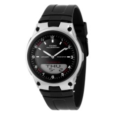 Đồng hồ thể thao dây nhựa Casio AW-80-1AVDF (Đen)