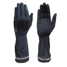 zigzag GLV00309- Găng tay ngắn chống nắng UPF50+ ( đen)