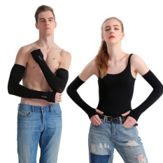 Găng tay chống nắng nữ, chống tia UV cao cấp xỏ ngón Made in KOREA (Đen)