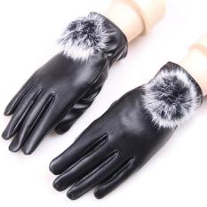 Gang tay da lót nỉ đi xe máy cho nữ