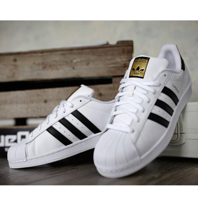 Giày Adidas Superstar gold stamp