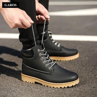 Giày boot nam cổ cao chống thấm Garos GM6604  