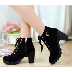 Giày boot thời trang DE21 (Đen)