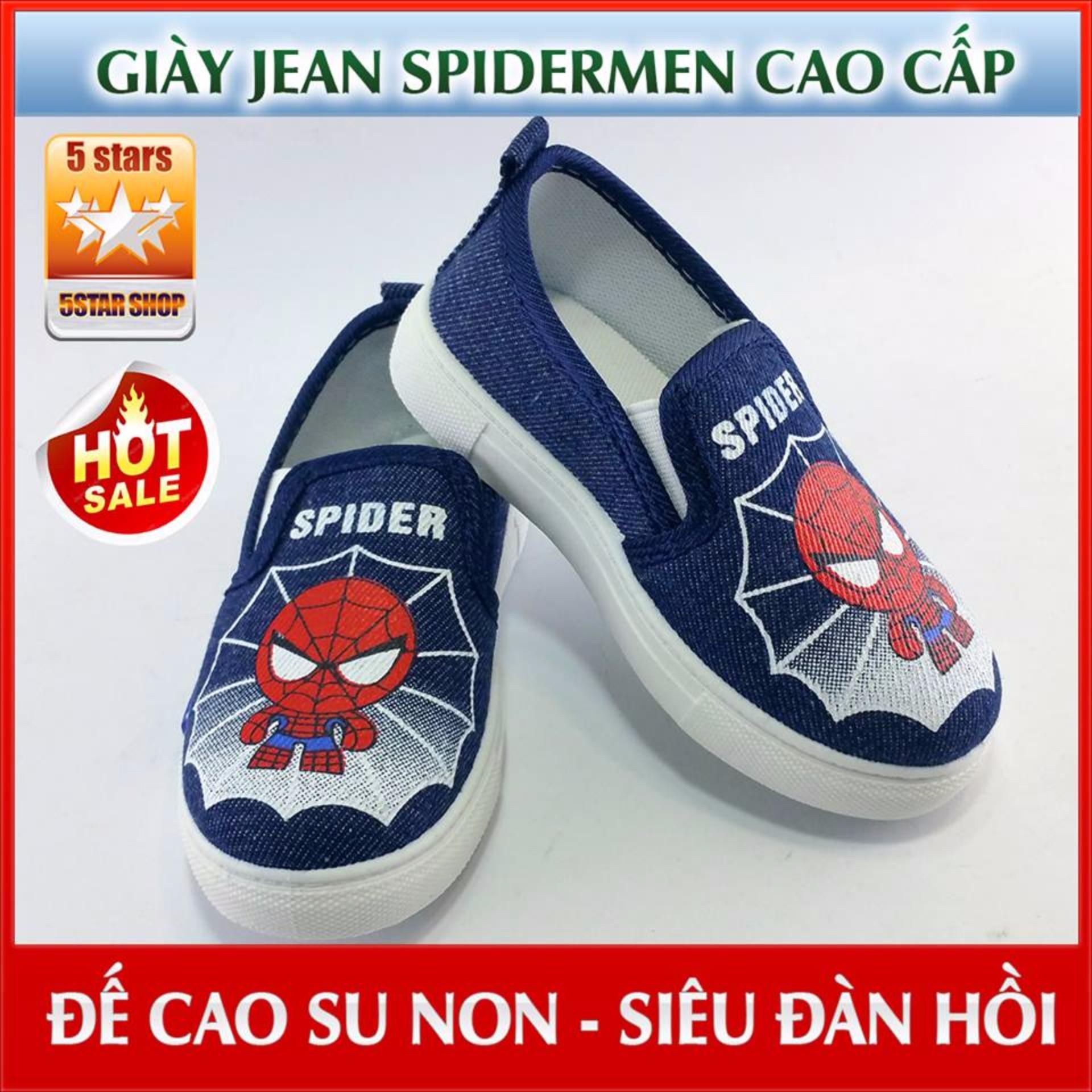 Giày Jean Spidermen cao cấp