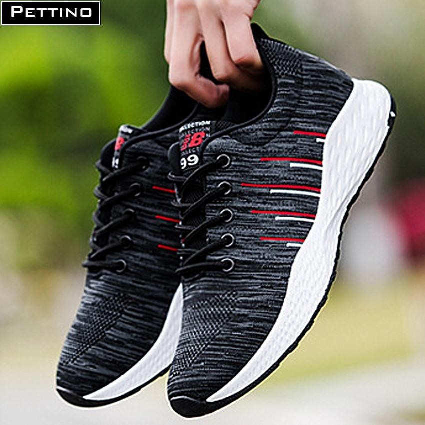 Giày nam sneaker cao cấp - Pettino P003 (xám)
