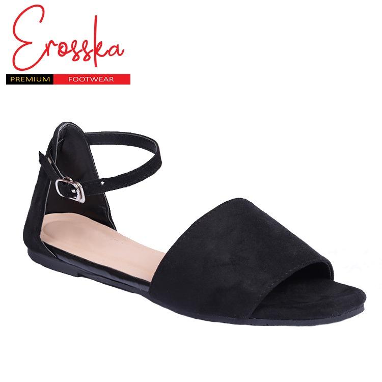 Giày Sandal Thời Trang Erosska - ER001 (Màu Đen)
