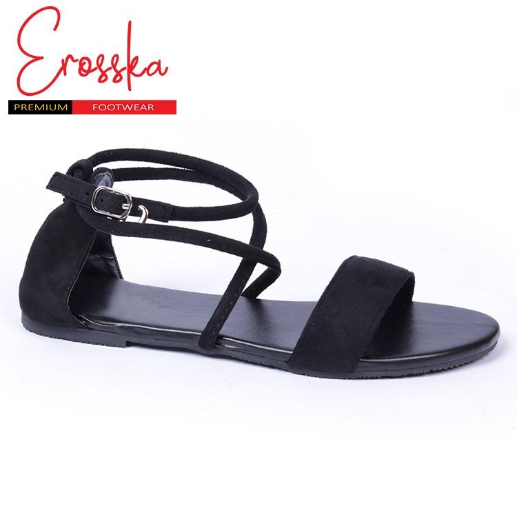 Giày Sandal Thời Trang Erosska - ER003 (Màu Đen)