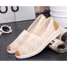 Giày Slip On Thời Trang (Trắng)