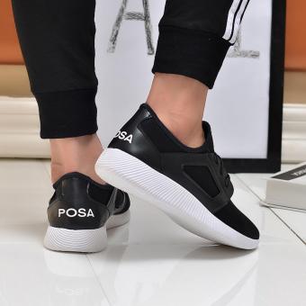 Giày Sneaker Thể Thao Nam Cá Tính POSA PS007 (Đen) July 2018 - 5 Giày Sneaker Thể Thao Nam Cá Tính POSA PS007 (Đen) - 5
