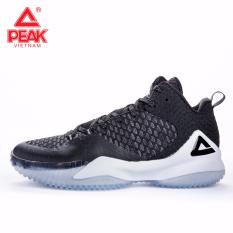 Giày thể thao bóng rổ nam Peak Streetball Master E73421A – Đen