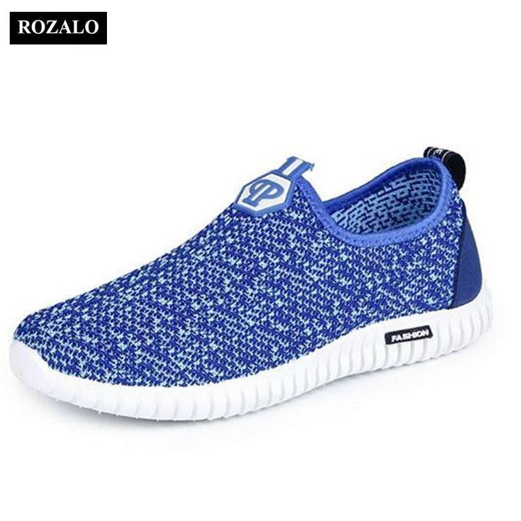 Giày thể thao thoáng khí nam ROZALO RMG4715BL -Màu xanh