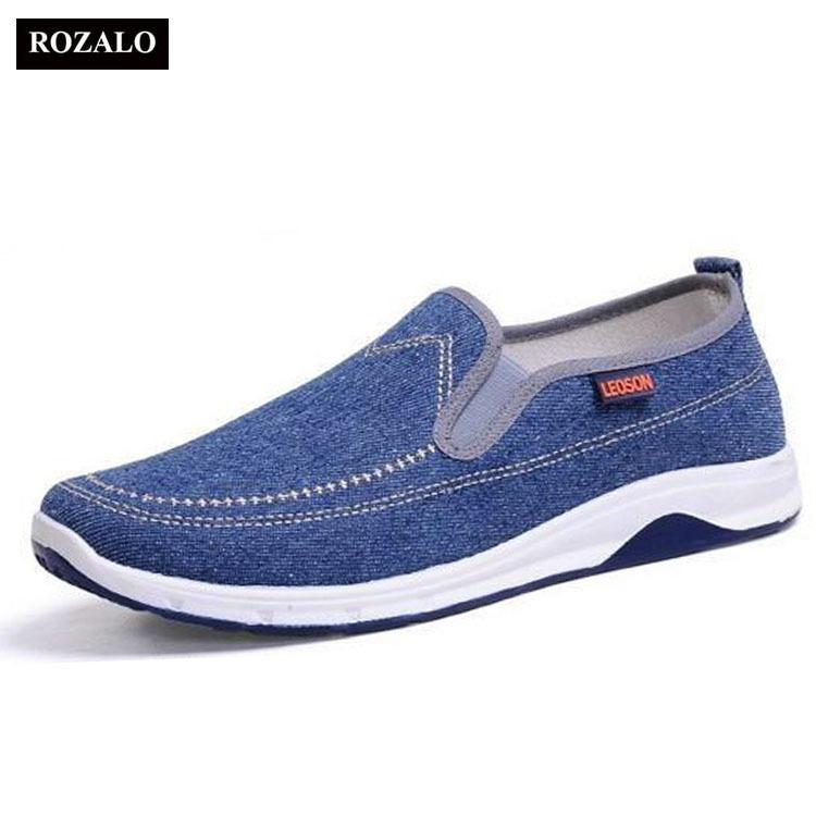 Giày vải lười nam ROZALO RM5414LEO