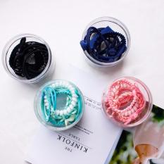 Hộp combo 9 dây buộc tóc thời trang