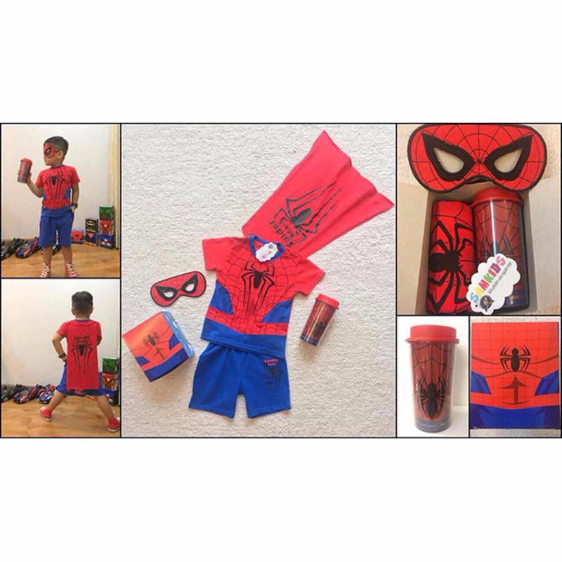 Nơi bán Hộp quà siêu anh hùng 5 món Samkid - in nhện