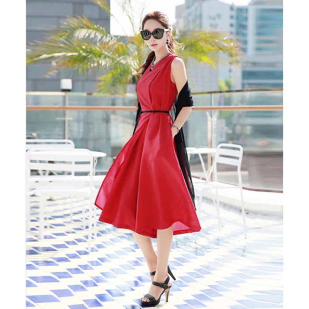 Jumpsuit quần váy Misa Fashion MS255 / Đỏ
