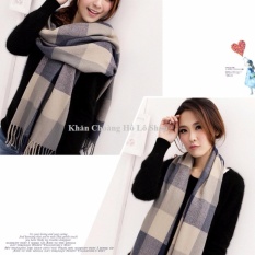 Khăn choàng nữ thời trang phối màu cá tính HLS-01