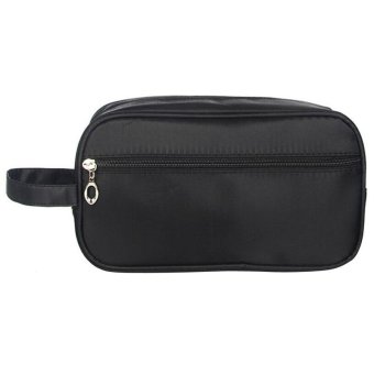 Men's Nylon Travel Toiletry Bag Shaving Bag Dopp Kit - intl  