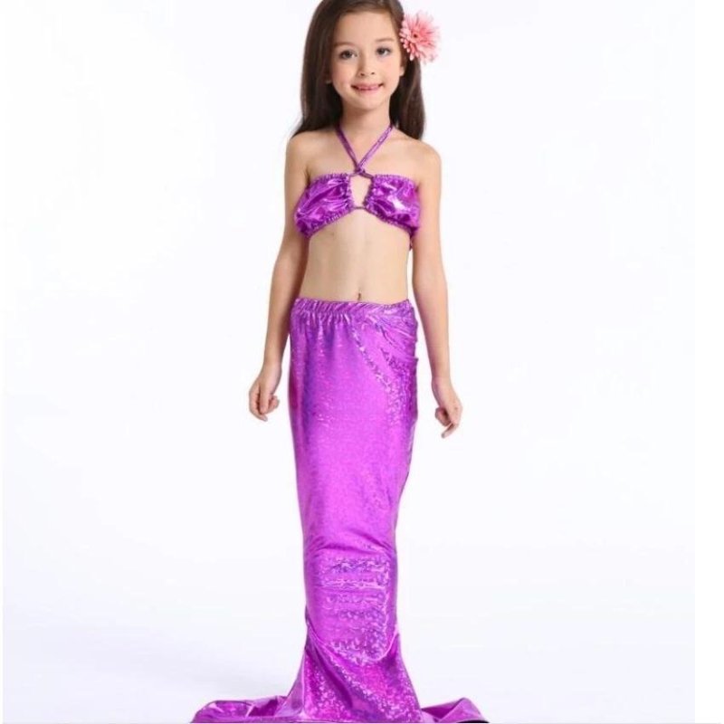 Nơi bán Mermaid Swimsuit New Swimsuit Childrens Swimsuit- Blue - intl