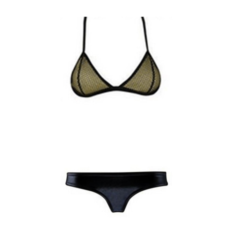 Nơi bán Moonar Women Two Pieces Beach Swimwear Bikini Suit Bathing Suit Beachwear Set ( Green+ Black ) - intl