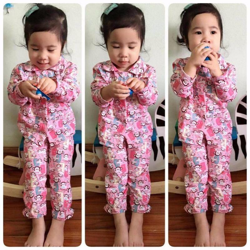 Nơi bán Pijama dài tay bé gái 1 đến 3 tuổi