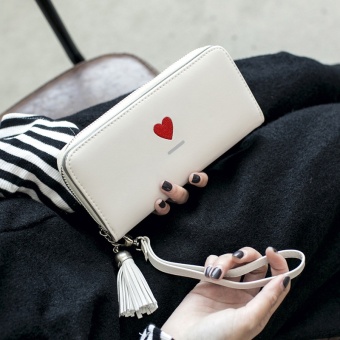 Premium PU Leather Multifunctional Fashion Women Wallet - intl