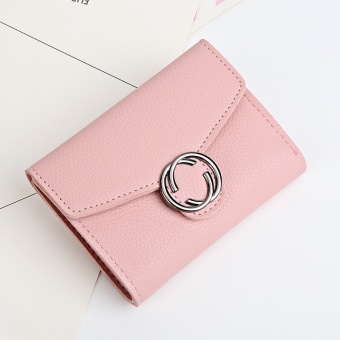 Premium PU Leather Multifunctional Fashion Women Wallet - intl