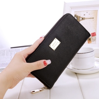 Premium PU Leather Multifunctional Fashion Women Wallet - intl