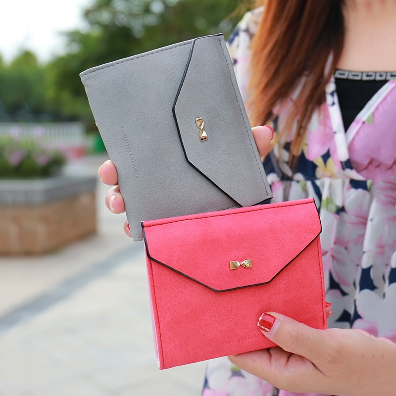 Hình ảnh Premium PU Leather Multifunctional Fashion Women Wallet - intl