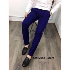Quần Âu Nam Hàn Quốc Màu Xanh Than D.K -Store