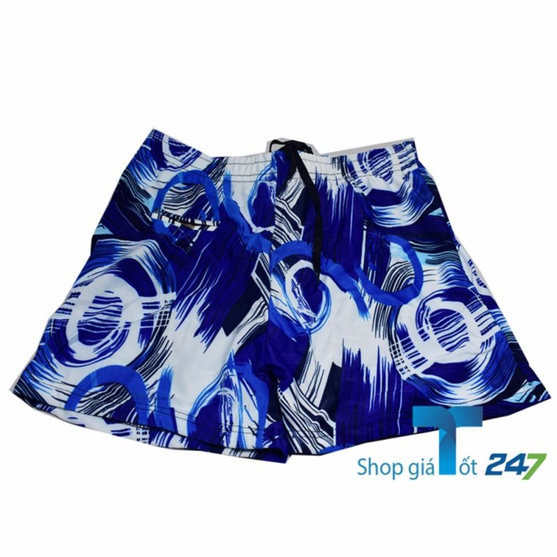 Nơi bán Quần bơi nam cao cấp Giá Tốt 247 (Họa tiết xanh biển)