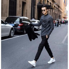Quần dài thể thao jogger thun nam nhập khẩu mẫu 02 OCCO (Đen)