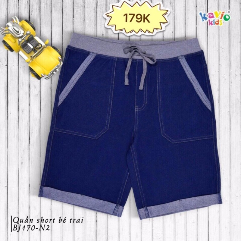 Nơi bán Quần jean lật lai bé trai-xanh 24-50kg