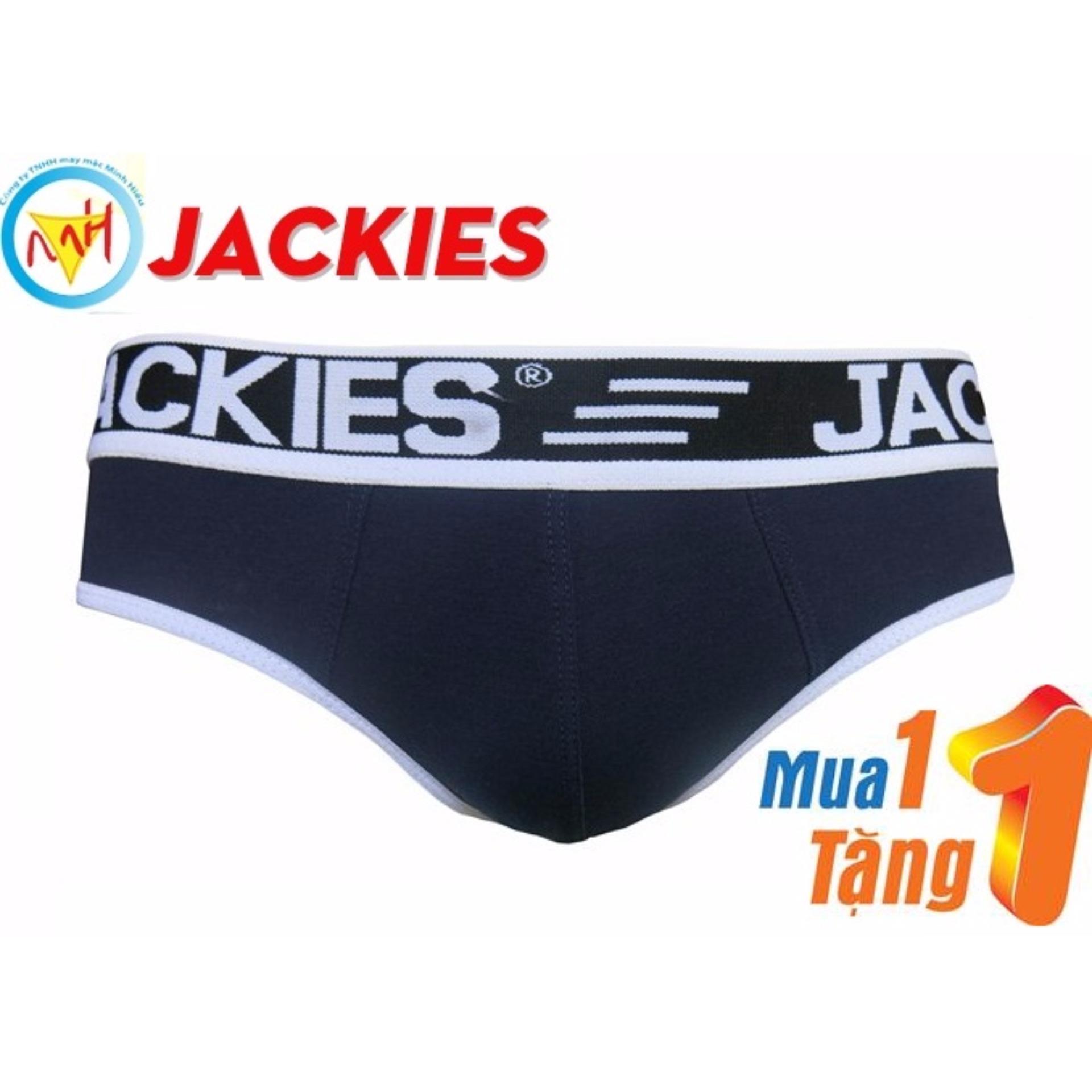 Quần lót nam xuất khẩu Jackies - Viền lưng trắng - Tặng 1 SP cùng loại