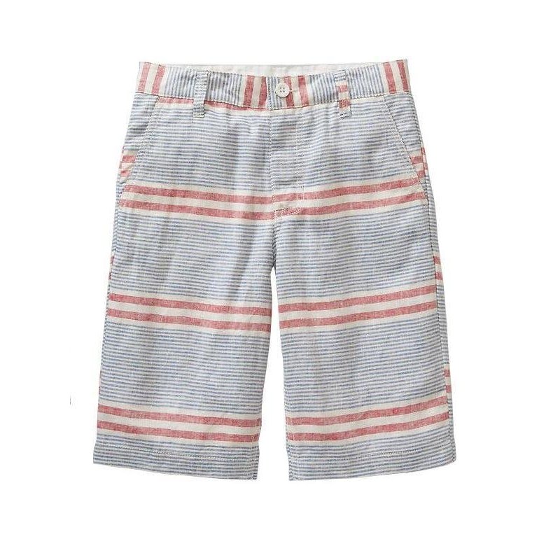 Nơi bán Quần short bé trai Oldnavy Blend Bermudas (kẻ đỏ)