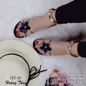 Sandal Nơ Hoa Dễ Thương HT 45 (có Size Lớn 40-41) June 2018 - 3 Sandal nơ hoa dễ thương HT 45 (có size lớn 40-41) - 3